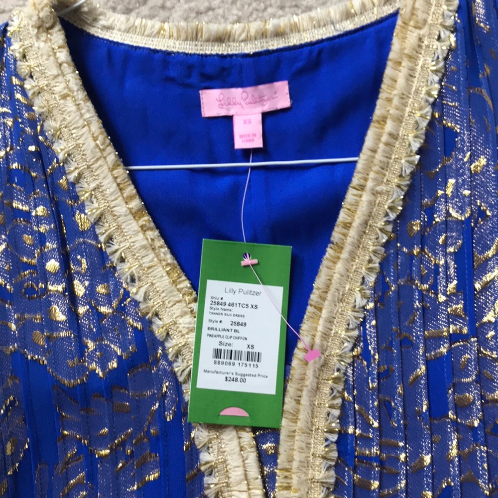 Lilly Pulitzer Tanner Silk Dress BNWT